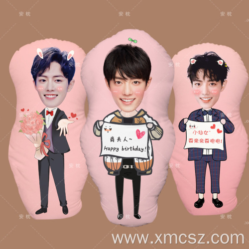 Custom design long body cushion pillow